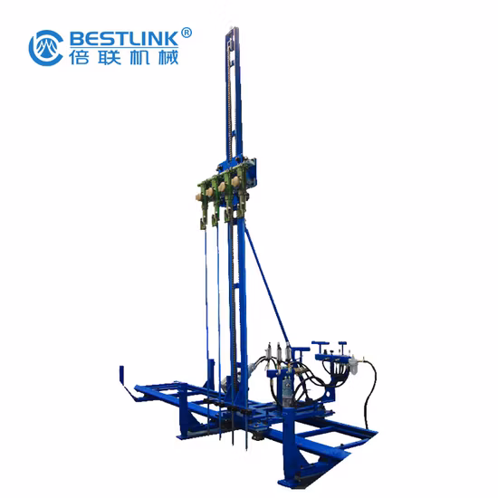 Multifunctional Horizontal/ Vertical Rock Driller for Stone Quarrying